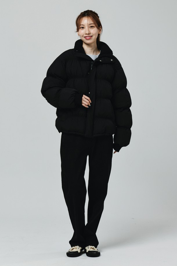 Le Soleil Matinee - 점퍼 - Over Fit Puffer Padded Jacket [BLACK]