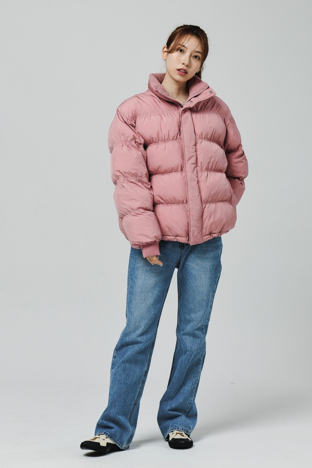 Le Soleil Matinee - 점퍼 - Over Fit Puffer Padded Jacket [PINK]