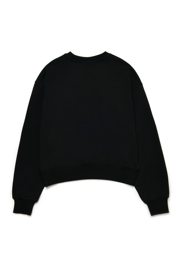 Le Soleil Matinee - 스웻셔츠 - [기모 옵션] Doodle Camellia Sweat Shirts [BLACK]