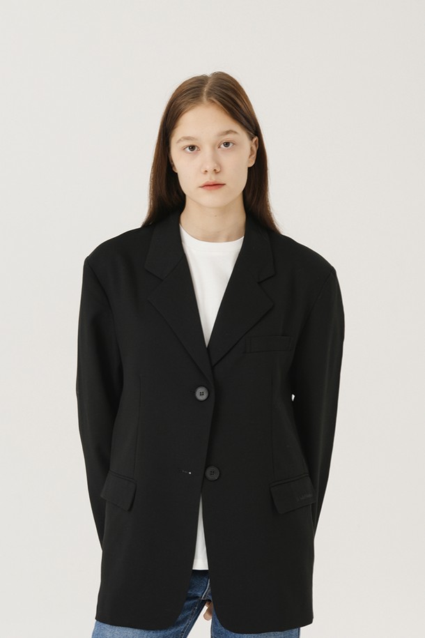 Le Soleil Matinee - 자켓 - Over-Fit Modern Blazer Jacket [BLACK]