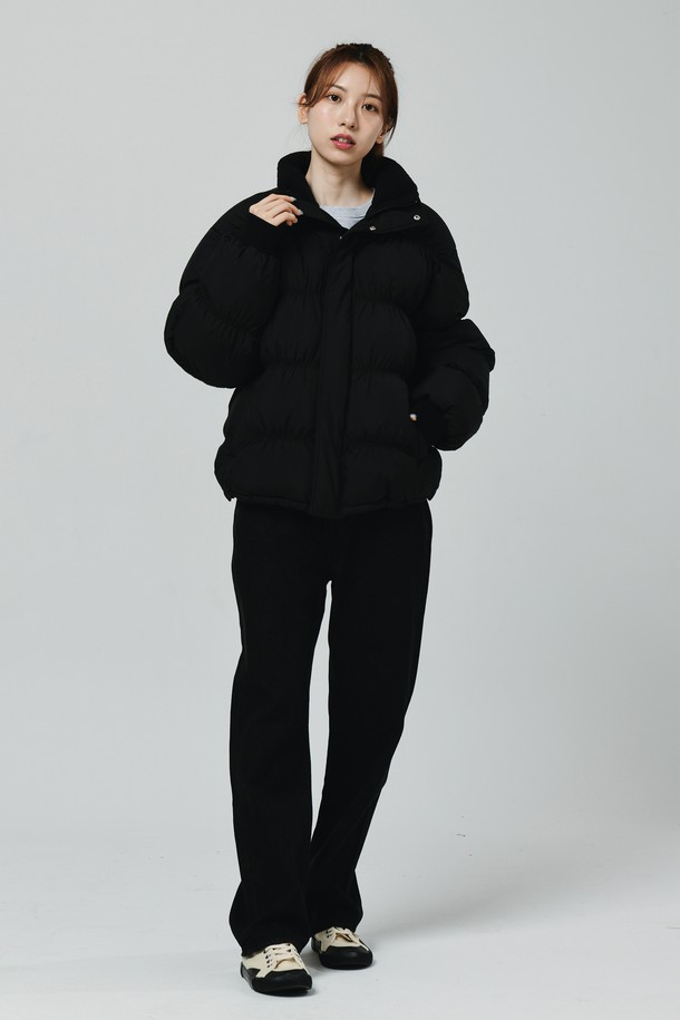 Le Soleil Matinee - 점퍼 - Over Fit Puffer Padded Jacket [BLACK]