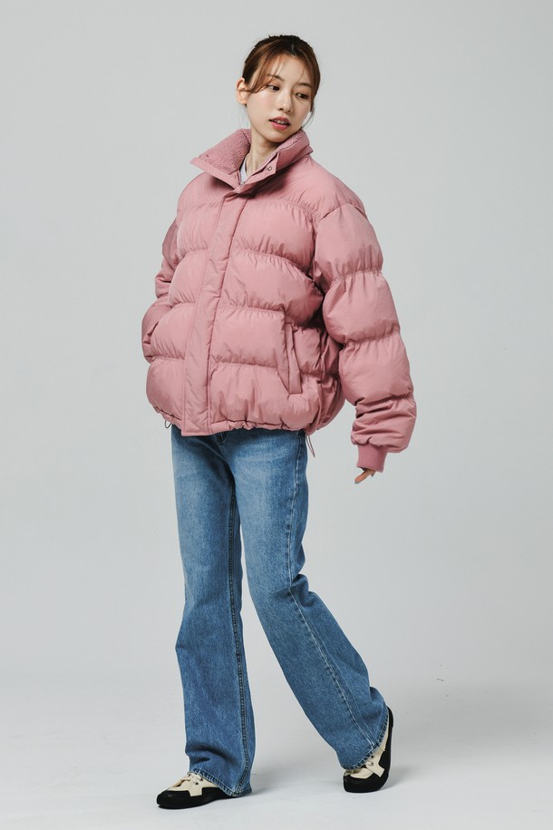 Le Soleil Matinee - 점퍼 - Over Fit Puffer Padded Jacket [PINK]