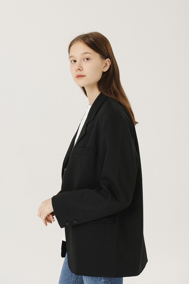 Le Soleil Matinee - 자켓 - Over-Fit Modern Blazer Jacket [BLACK]