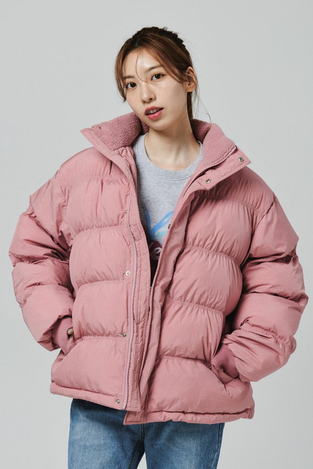 Le Soleil Matinee - 점퍼 - Over Fit Puffer Padded Jacket [PINK]