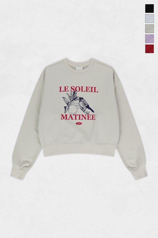 Le Soleil Matinee - 긴소매 티셔츠 - [기모 옵션] Natural Harmony Graphic Sweat Shirts (5컬러)