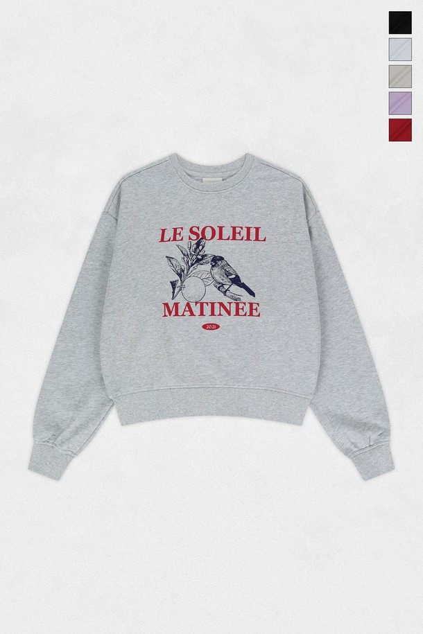 Le Soleil Matinee - 긴소매 티셔츠 - [기모 옵션] Natural Harmony Graphic Sweat Shirts (5컬러)