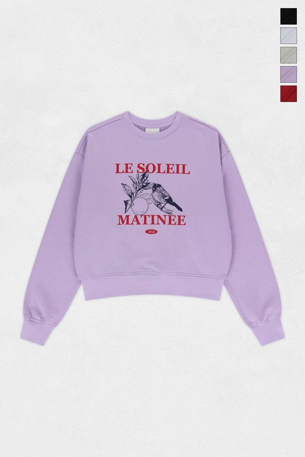 Le Soleil Matinee - 긴소매 티셔츠 - [기모 옵션] Natural Harmony Graphic Sweat Shirts (5컬러)