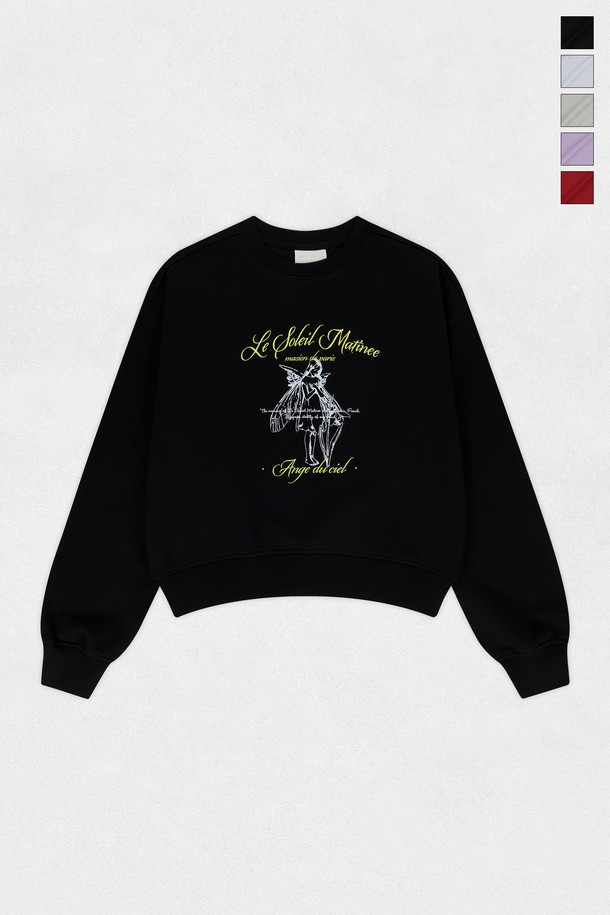 Le Soleil Matinee - 긴소매 티셔츠 - [기모 옵션] Celestial Grace Graphic Sweat Shirts (5컬러)