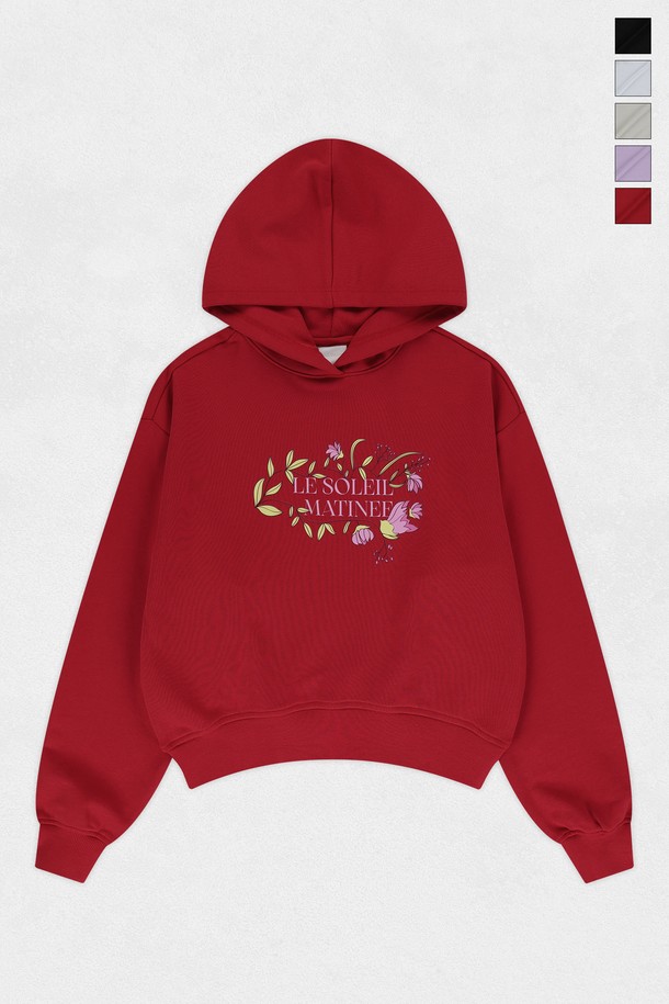 Le Soleil Matinee - 긴소매 티셔츠 - Garden of Colors Graphic Sweat Hoodie (5컬러)