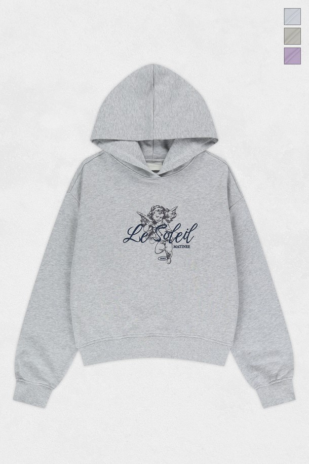 Le Soleil Matinee - 긴소매 티셔츠 - Angel Flight Graphic Sweat Hoodie (3컬러)