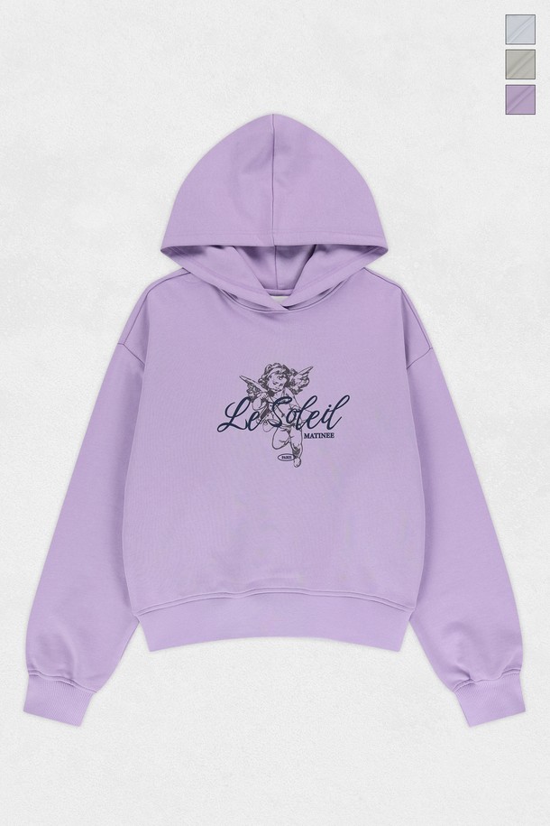 Le Soleil Matinee - 긴소매 티셔츠 - Angel Flight Graphic Sweat Hoodie (3컬러)