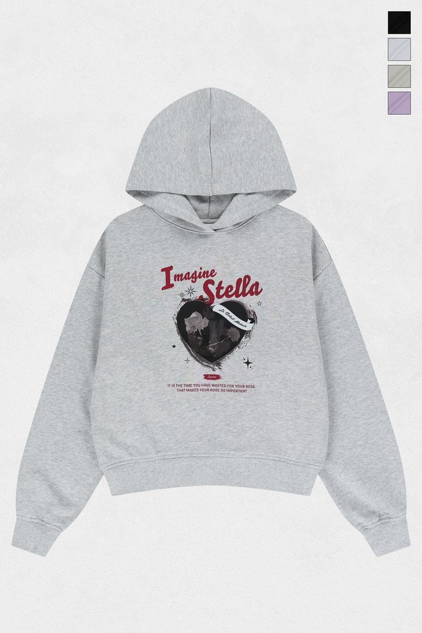 Le Soleil Matinee - 긴소매 티셔츠 - Imagine Stella Graphic Sweat Hoodie (5컬러)