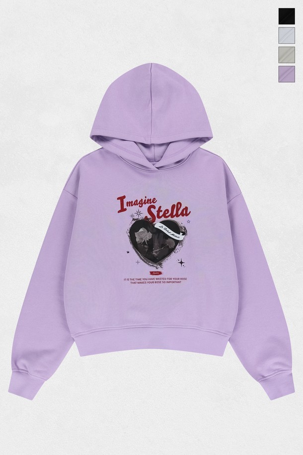 Le Soleil Matinee - 긴소매 티셔츠 - Imagine Stella Graphic Sweat Hoodie (5컬러)