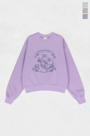 [기모 옵션] Majestic Bloom Graphic Sweat Shirts (3컬러)