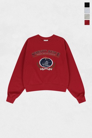 [기모 옵션] Serenity Haven Graphic Sweat Shirts (4컬러)