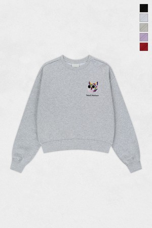 [기모 옵션] Mini Fancy Kitty Wapen Sweat Shirts (5컬러)