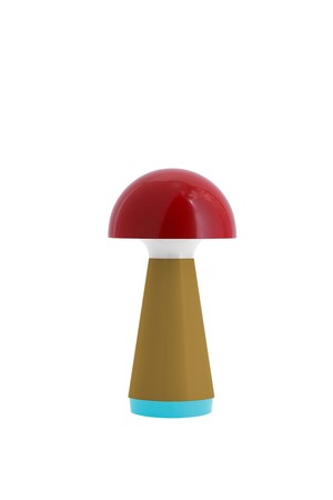 [리멤버] 바비 테이블 무선 포터블 램프 레드 / Table lamp Bobbi red
