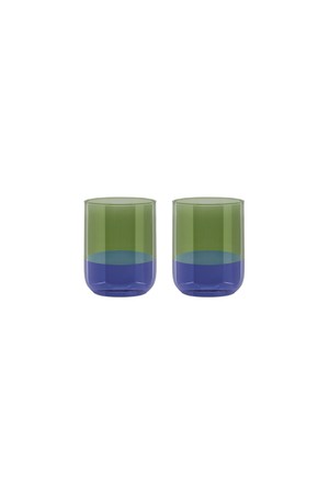 [리멤버] 오션 글라스 유리컵 2개 세트 / Drinking Glasses Ocean
