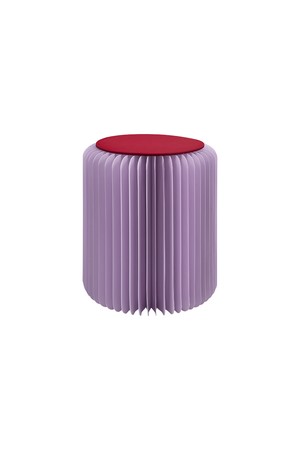 [리멤버] 파필리온 종이 스툴 라일락 / Paper Stool Papillon Lilac