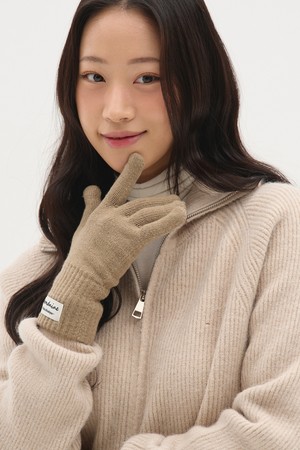 데일리 베이직 핑거홀 니트 장갑  9 COLOR