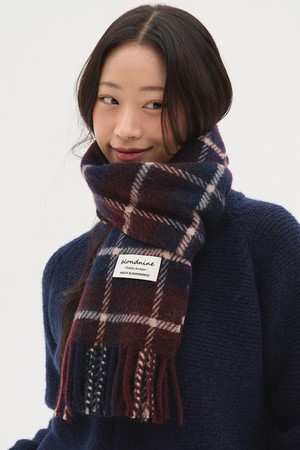 프리미엄 멀티 체크 머플러  5 COLOR