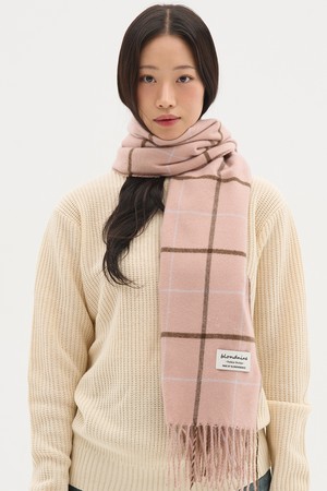 데일리 베이직 배색 체크 머플러 11 COLORS
