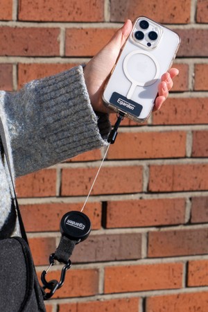 리트랙션 와이어 스마트폰 체인 도난 방지 핸드폰 고리