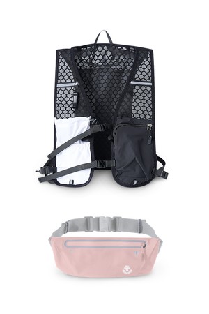 러닝 올인원 세트 러닝 조끼+러닝 벨트