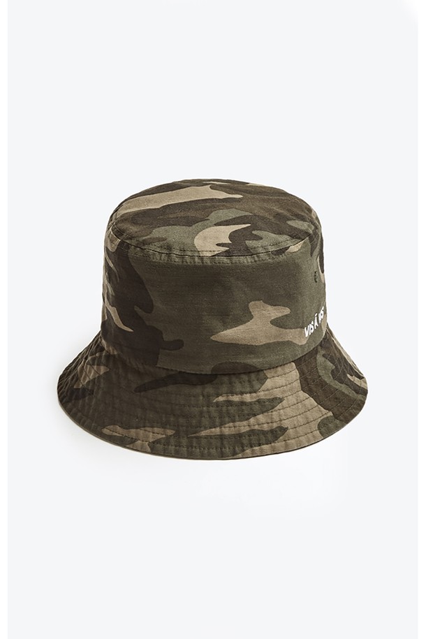 VIS Ā VIS  - 모자 - WOODLAND CAMO BUCKET HAT