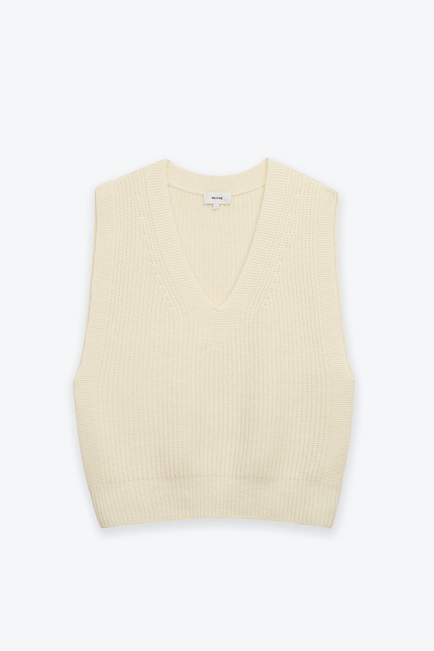 VIS Ā VIS  - 베스트 - FISHERMAN KNIT VEST