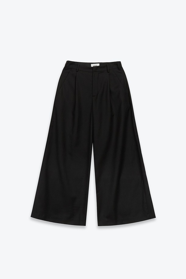 VIS Ā VIS  - 롱/미디팬츠 - WIDE LEG TROUSERS