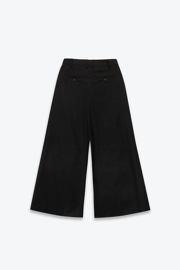 VIS Ā VIS  - 롱/미디팬츠 - WIDE LEG TROUSERS