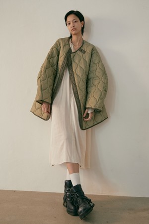 QUILTED JACKET (OLIVE DRAB)