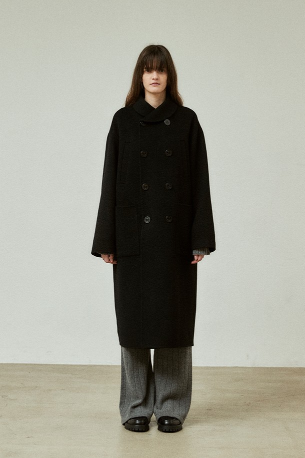 VIS Ā VIS  - 코트 - [FW22] LONG MACKINAW COAT