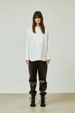 [FW22] BIB FRONT COTTON SHIRT