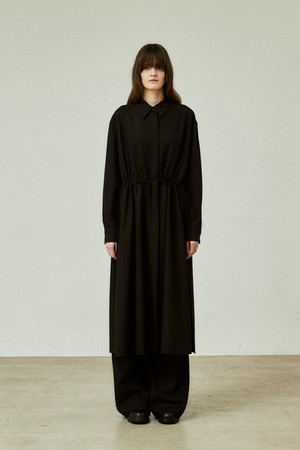 [FW22] SHIRT GATHERED DRESS