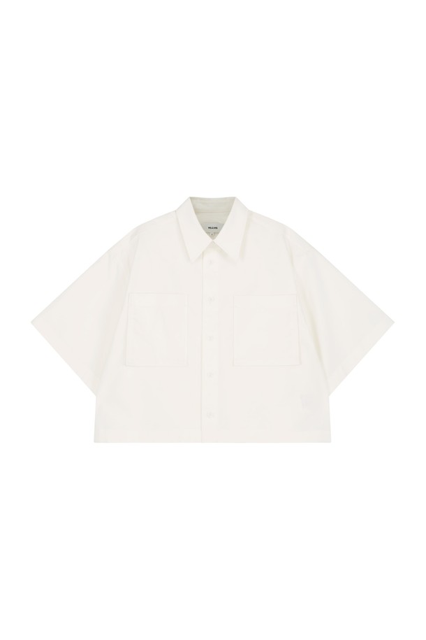 VIS Ā VIS  - 셔츠 - UTILITY CROPPED SHIRT