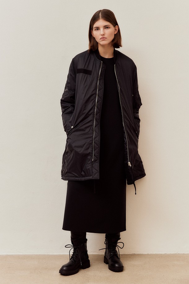 VIS Ā VIS  - 코트 - [FW23] MA-1 LIGHT QUILTED LINING COAT