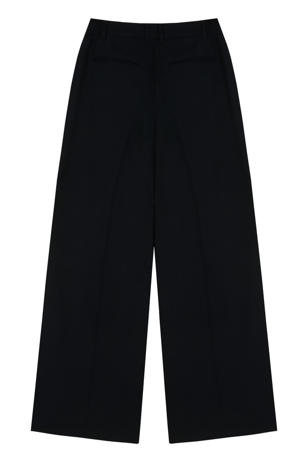 VIS Ā VIS  - 롱/미디팬츠 - WIDE LEG TROUSERS