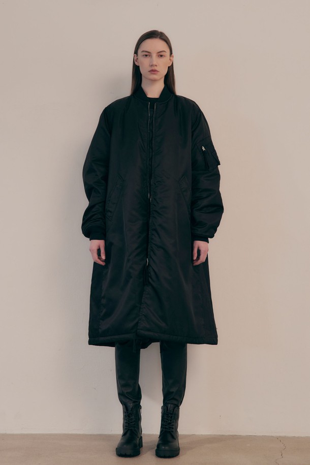 VIS Ā VIS  - 점퍼 - [FW24] MA-1 QUILTED LINING COAT