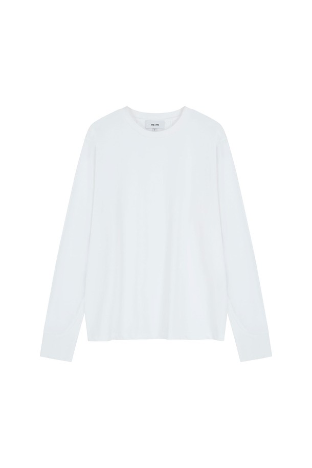 VIS Ā VIS  - 긴소매 티셔츠 - [FW24] LONG SLEEVED CREW NECK TEE SHIRT