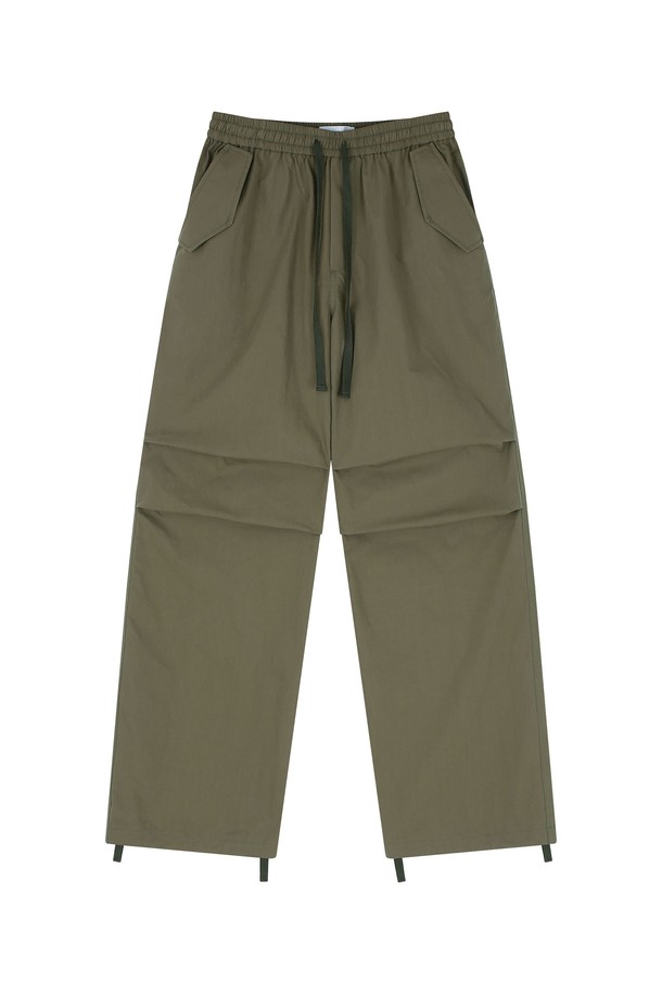 VIS Ā VIS  - 롱/미디팬츠 - [SS24] DRAWSTRING CARGO PANTS