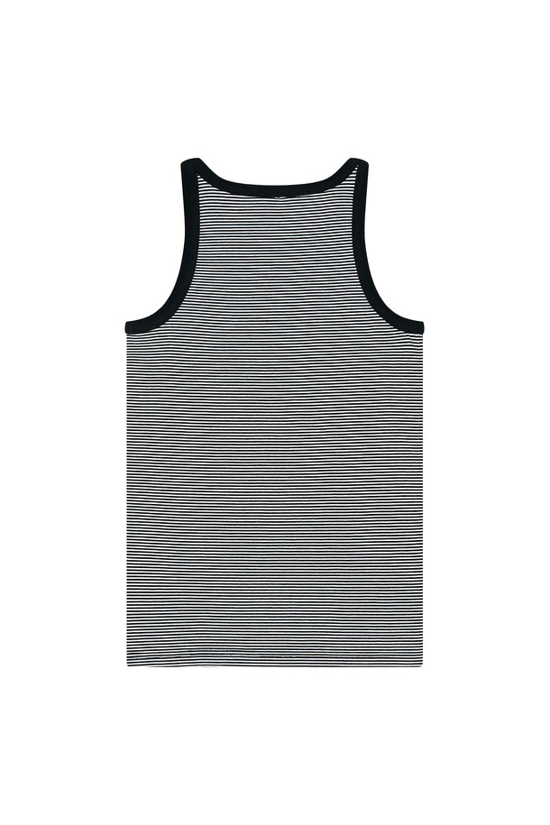 VIS Ā VIS  - 민소매티셔츠 - [SS24] BIOFUSION ORGANIC JERSEY STRIPE TANK TOP