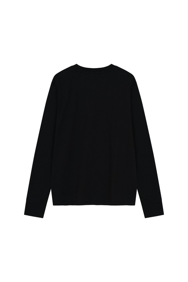 VIS Ā VIS  - 긴소매 티셔츠 - [FW24] LONG SLEEVED CREW NECK TEE SHIRT