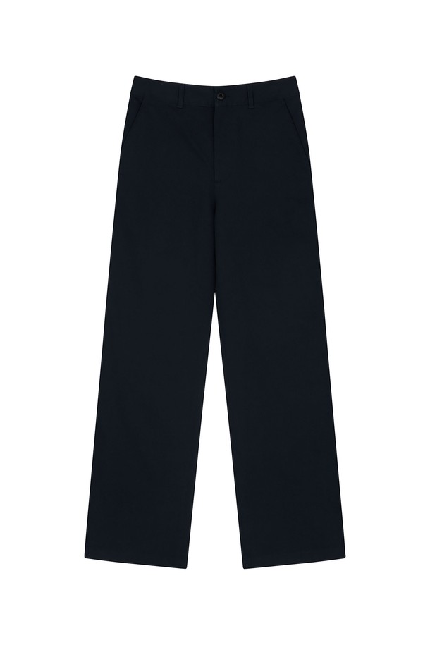 VIS Ā VIS  - 롱/미디팬츠 - NEW WIDE LEG PANTS (2COLORS)