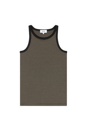 [SS24] BIOFUSION ORGANIC JERSEY STRIPE TANK TOP