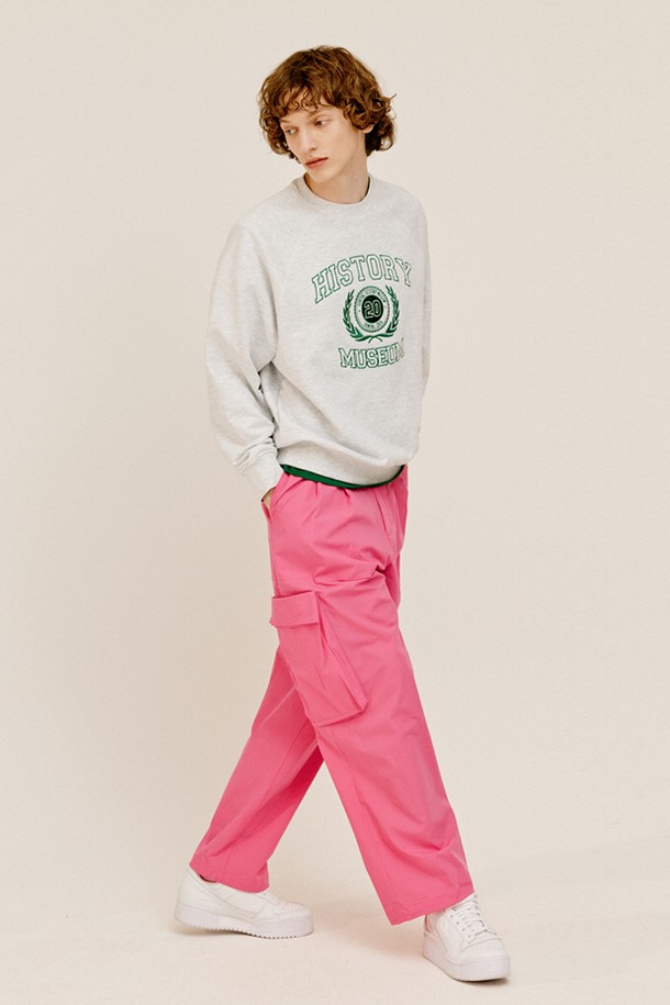 GENERAL IDEA - 캐주얼팬츠 - [23SS] UNISEX 투턱 카고 팬츠 [PINK] / SBC2U11024