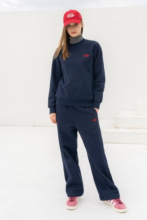 [23FW] UNISEX GNRL 베이직 기모 맨투맨 [NAVY] / SBC4U02012