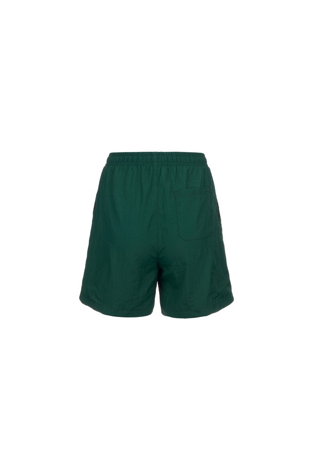 GENERAL IDEA - 하프팬츠 - [24SS] UNISEX 베이직 밴딩 쇼츠 [GREEN] / SBD2U12006