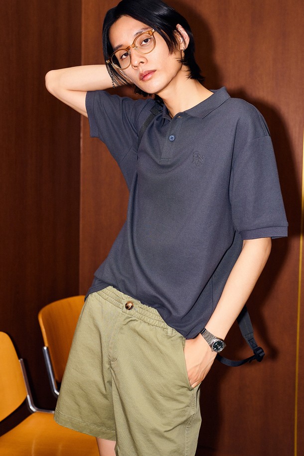 GENERAL IDEA - 하프팬츠 - [24SS] MAN 베이직 치노 쇼츠 [OLIVE] / SBD2M12007